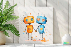 Robo Love PNG Clipart Product Image 2