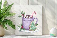 Christmas Hot Chocolate Mug Clipart Product Image 3