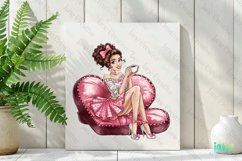 Coquette Valentine Bundle Clipart Product Image 2