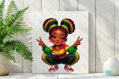 Juneteenth Girl Sublimation Clipart Product Image 2