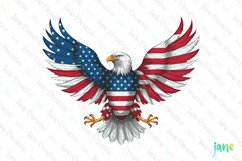 Eagle 4th Of July Clipart Product Image 1