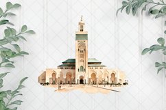 Morocco Building Sublimation Clipart Product Image 1