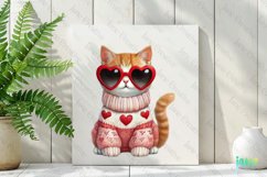 Valentine Cat PNG Clipart Product Image 2