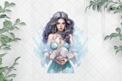 Mystical Sea Sublimation Clipart Product Image 1