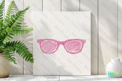 Coquette Coastal Sunglasses Clipart Product Image 2