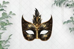 New Year 2024 Mask Clipart Product Image 1