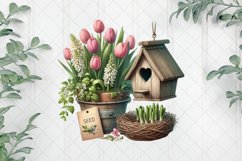 Spring Sublimation Clipart Product Image 1