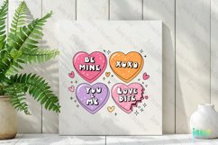 Valentine Hearts PNG Clipart Product Image 2