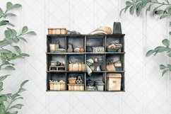 Minimalistic Furniture Sublimation Clipart Product Image 1