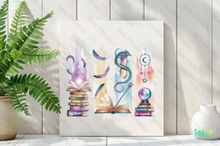 Book Lovers Brushstroke Clipart Product Image 3