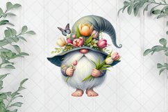 Floral Gnome Sublimation Product Image 1