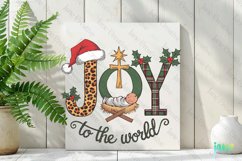 Joy To The World Christmas PNG Clipart Product Image 3