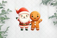 Santa Claus And Friend Gingerbread Product Image 1