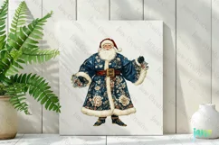 Christmas Santa Claus Chinoiserie Clipart Product Image 3