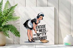 Funny Pin-up Girl Quotes PNG Clipart Product Image 2