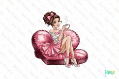 Coquette Valentine Bundle Clipart Product Image 1