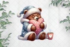 Valentine's Day Love Bear Clipart Product Image 1