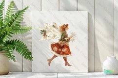Beautiful Fairy Christmas Sublimation Product Image 2