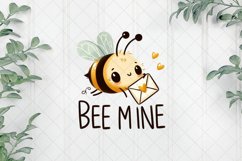 Bee Mine Sublimation Clipart Product Image 1