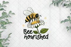Bee Nourished Sublimation Clipart Product Image 1
