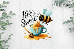 Bee Sweet Sublimation Clipart Product Image 1