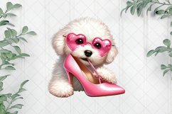 Bichon Frise Dog High Heels Product Image 1