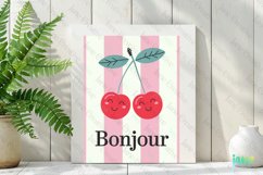 Bonjour Valentine&#039;s Illustration Card Product Image 2
