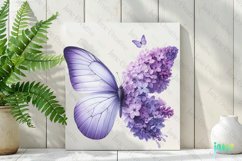 Butterfly Flowers Sublimation Clipart Product Image 2
