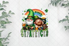 Happy St. Pattrick's Sublimation PNG Product Image 3