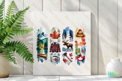 Canada Brushstroke PNG Product Image 3