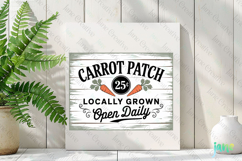 Carrot Patch Farmhouse Easter Sign Product Image 3