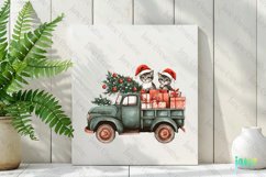 Cats Christmas Sublimation Clipart Product Image 2