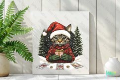 Cats Christmas Sublimation Clipart Product Image 2