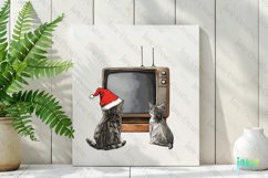 Cats Christmas Sublimation Clipart Product Image 2