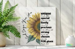 Christian Floral Sublimation Clipart Product Image 2