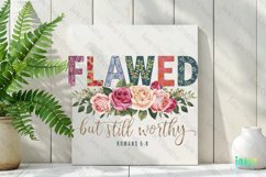 Christian Floral Sublimation Clipart Product Image 2