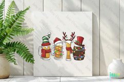 Christmas Beers Sublimation Clipart Product Image 2