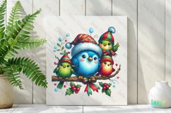 Christmas Birds Sublimation Clipart Product Image 2
