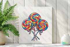 Christmas Candy Sublimation Clipart Product Image 2