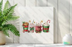 Christmas Drinks Clipart Sublimation Product Image 2