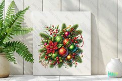 Christmas Garlands Sublimation Clipart Product Image 2