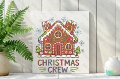 Christmas Crew Christmas Gingerbread Sublimation Product Image 2