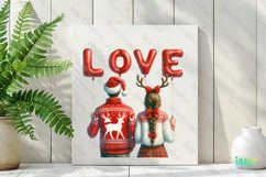 Christmas Girl Sublimation Clipart Product Image 2