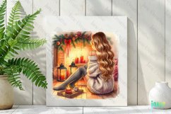 Christmas Girl Sublimation Clipart Product Image 2