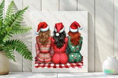 Christmas Girl Sublimation Clipart Product Image 2