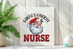 Christmas Nurse Sublimation Clipart Product Image 2