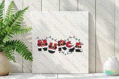 Christmas Nurse Sublimation Clipart Product Image 2