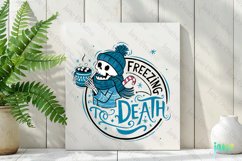 Christmas Skulls Quotes Sublimation Product Image 2