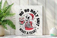 Christmas Skulls Quotes Sublimation Product Image 2