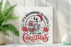 Christmas Skulls Quotes Sublimation Product Image 2